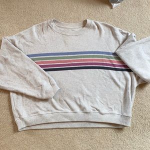 American Eagle Ahh-Mazingly Soft Cropped Sweatshirt